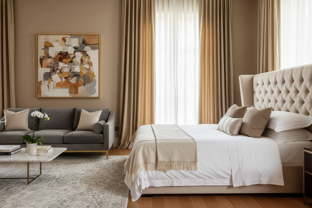 Premium Beds, 
Sofas & Curtains